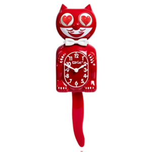 A07. Kit-Cat Klock – Classic Red Heart Eyes (Limited Edition)