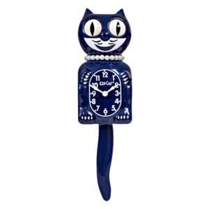 A16. Kit-Cat Klock – Galaxy Blue Metallic Lady – Limited Edition