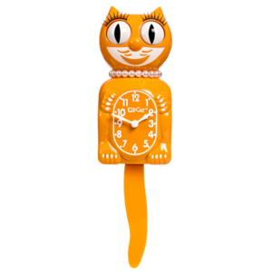 A22. Kit-Cat Klock – Orange Festival Lady – Limited